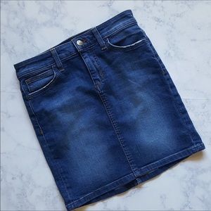 Joes Jeans denim mini skirt size w 24 or 0